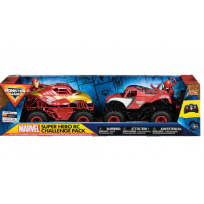 MARVEL MONSTER JAM SUPER HERO RC CHALLENGE PACK